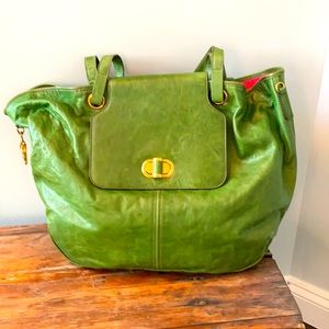 This never used Alexander McQueen bag initially sold for $1400.